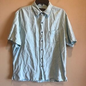 Tasso Elba Linen Blouse Large